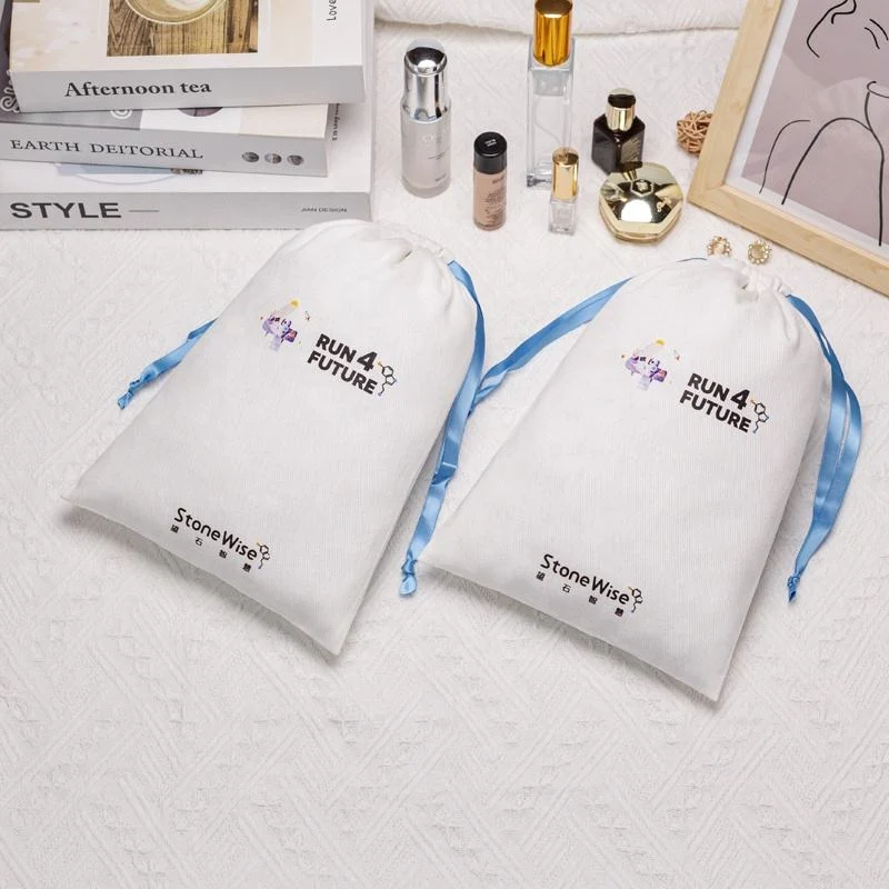 Cotton Drawstring Pouch — image 3
