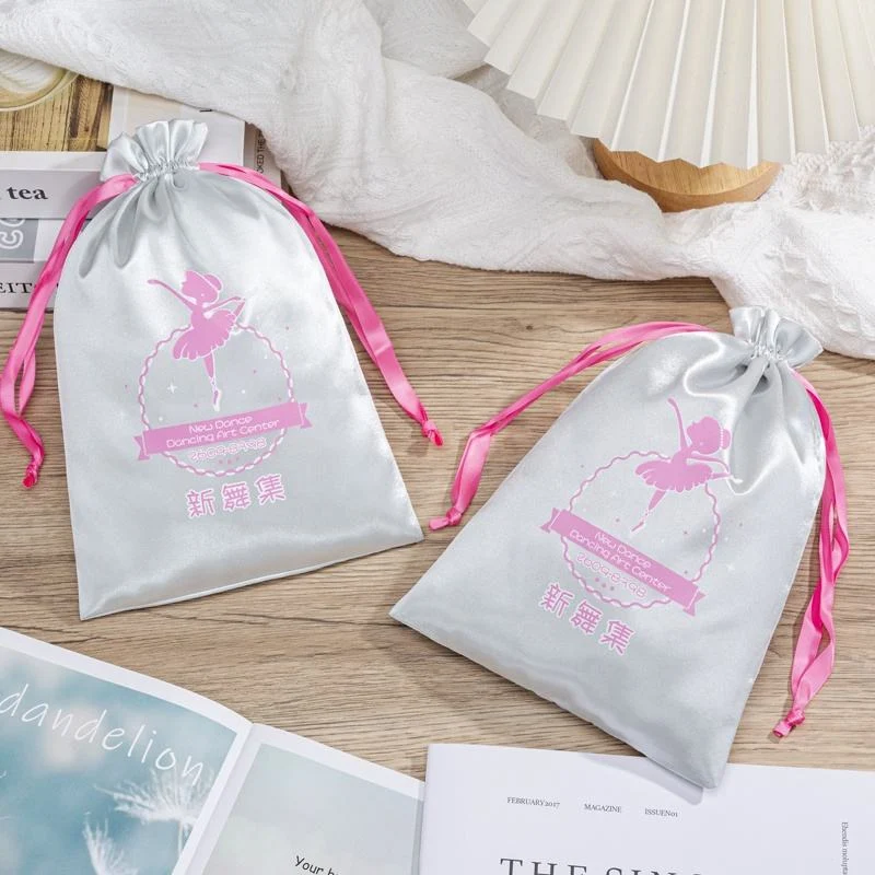 Satin Drawstring Pouch — image 2