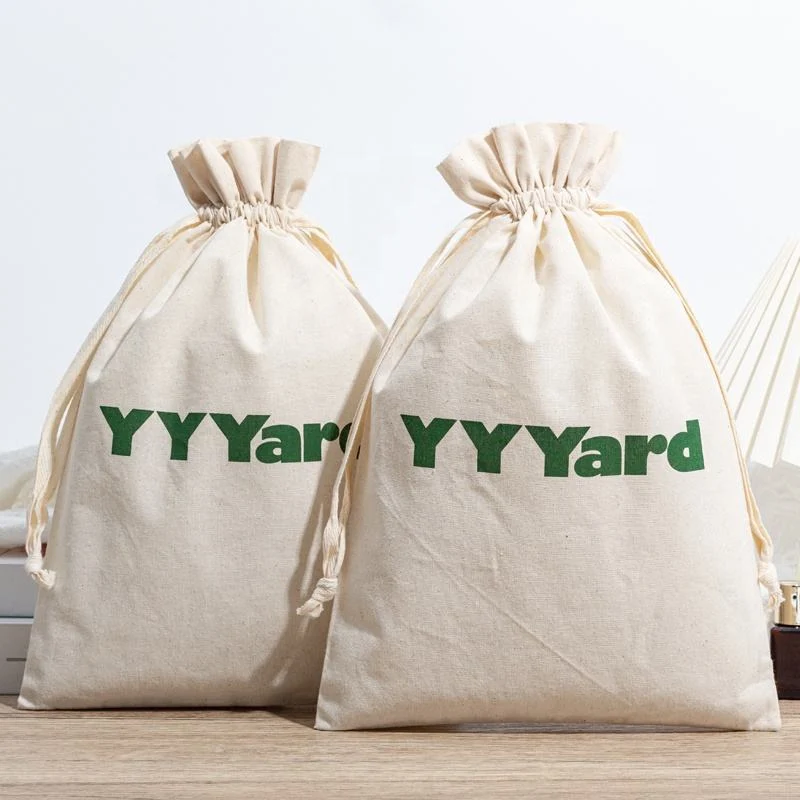 Cotton Drawstring Pouch — image 2