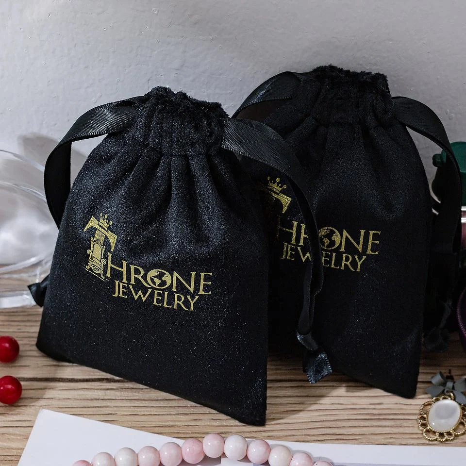 Velvet Drawstring Pouch — image 2