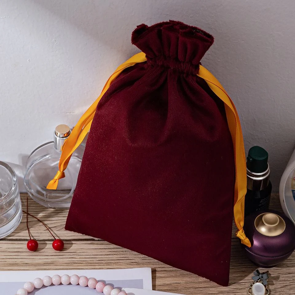 Velvet Drawstring Pouch — image 2