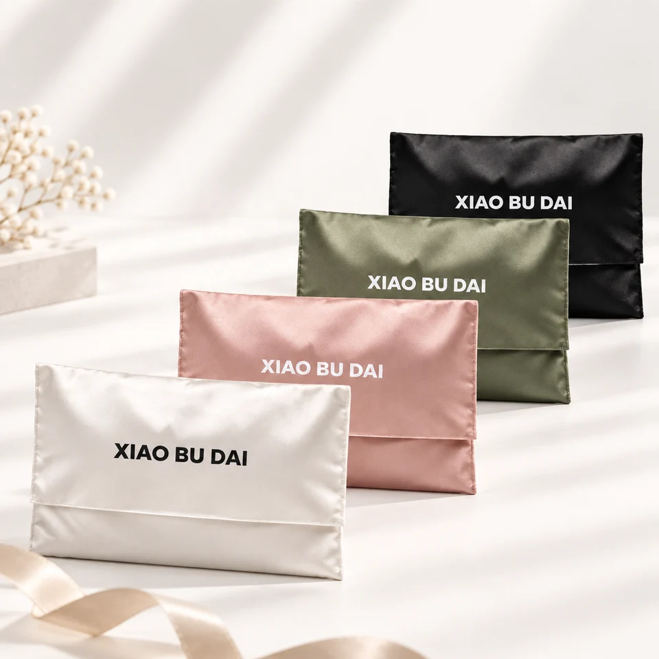 Satin Envelope Pouch — image 3