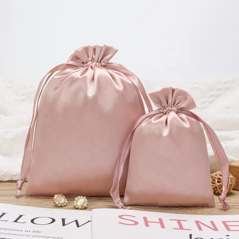 Satin Drawstring Pouch — image 2