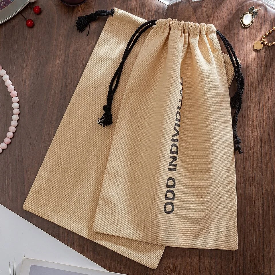 Cotton Drawstring Pouch — image 2