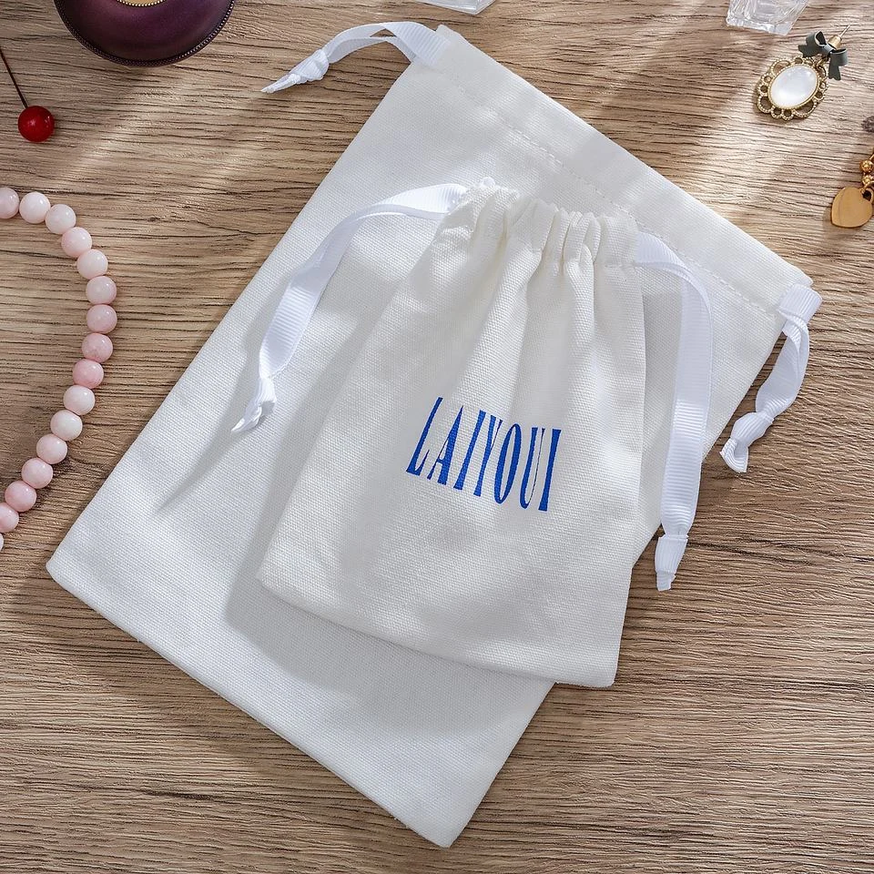 Cotton Drawstring Pouch — image 2