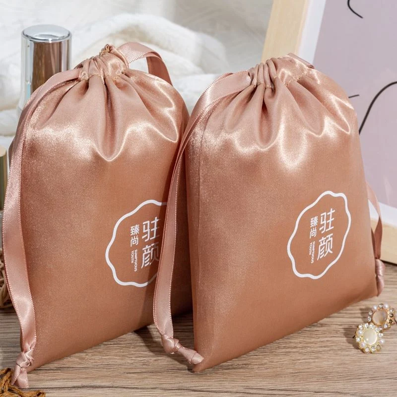 Satin Drawstring Pouch — image 2