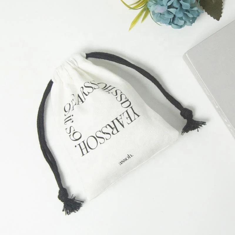 Cotton Drawstring Pouch — image 3