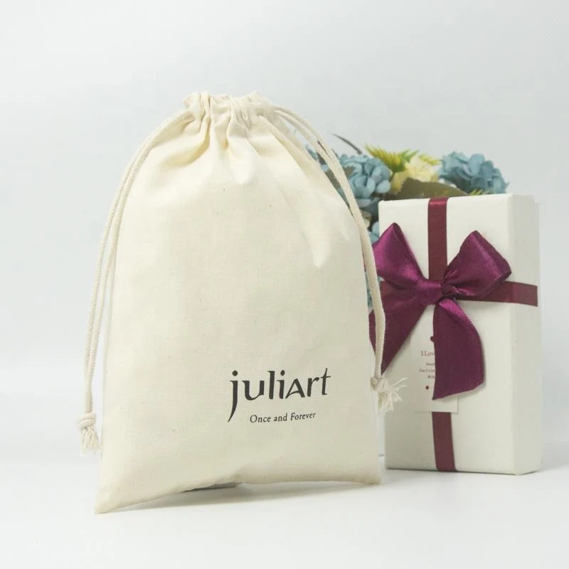 Cotton Drawstring Pouch — image 2