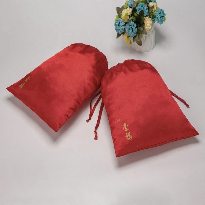 Satin Drawstring Pouch — image 6