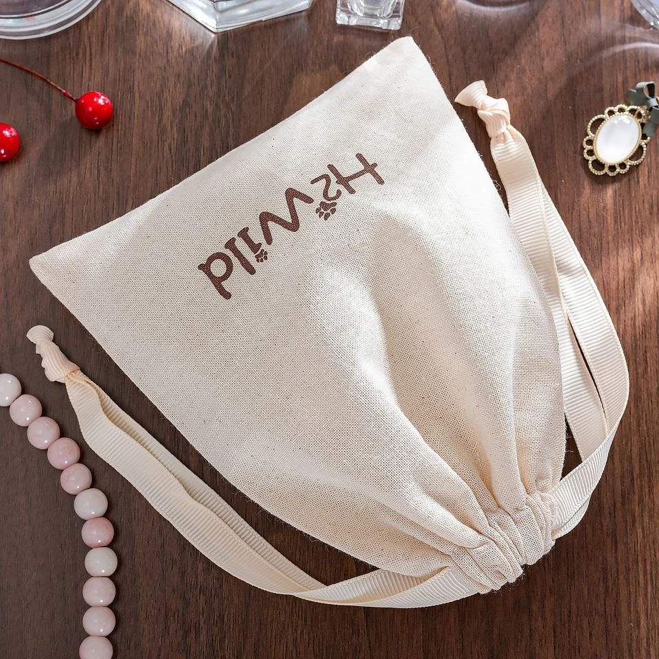 Fabric Drawstring Pouch — image 3