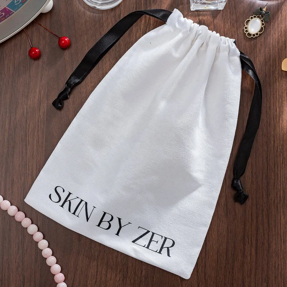 Cotton Drawstring Pouch — image 3