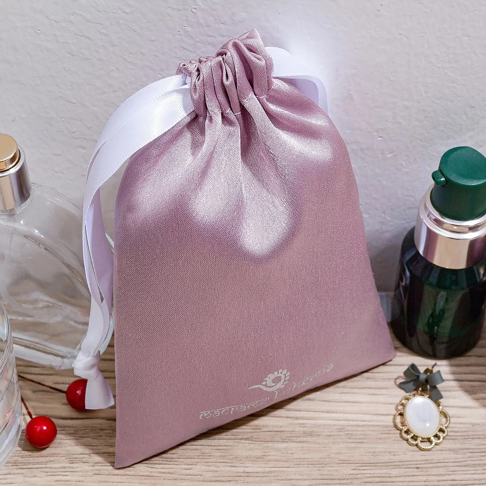 Satin Drawstring Pouch — image 2
