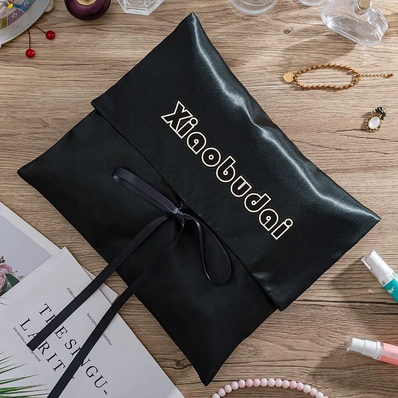 Satin Drawstring Pouch — image 3