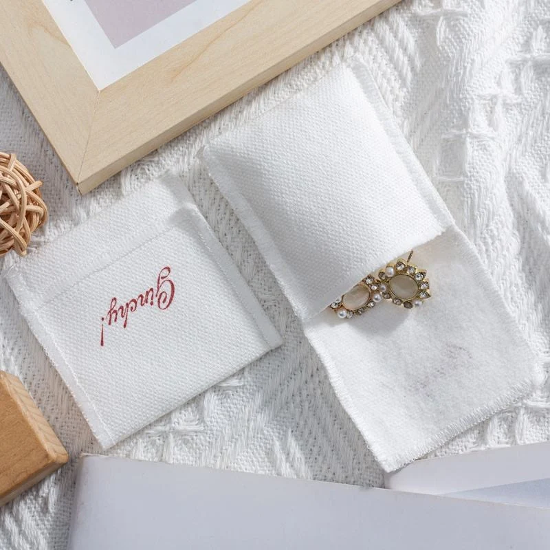 Textured Fabric Envelope Pouch — image 5