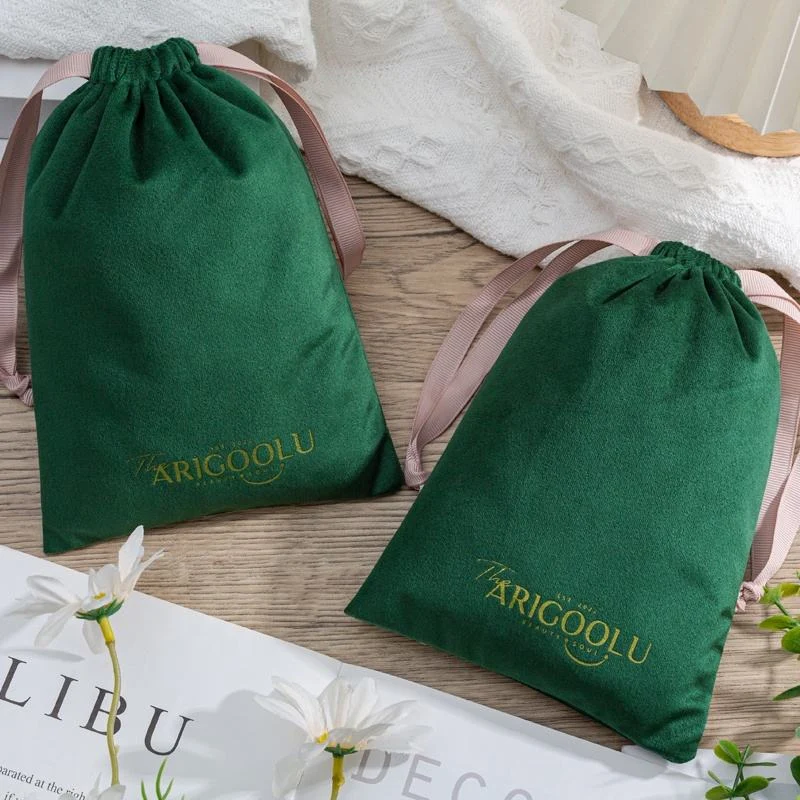Velvet Drawstring Pouch — image 3