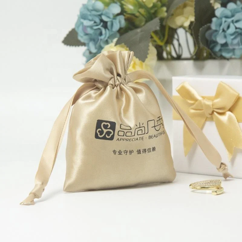 Satin Drawstring Pouch — image 2