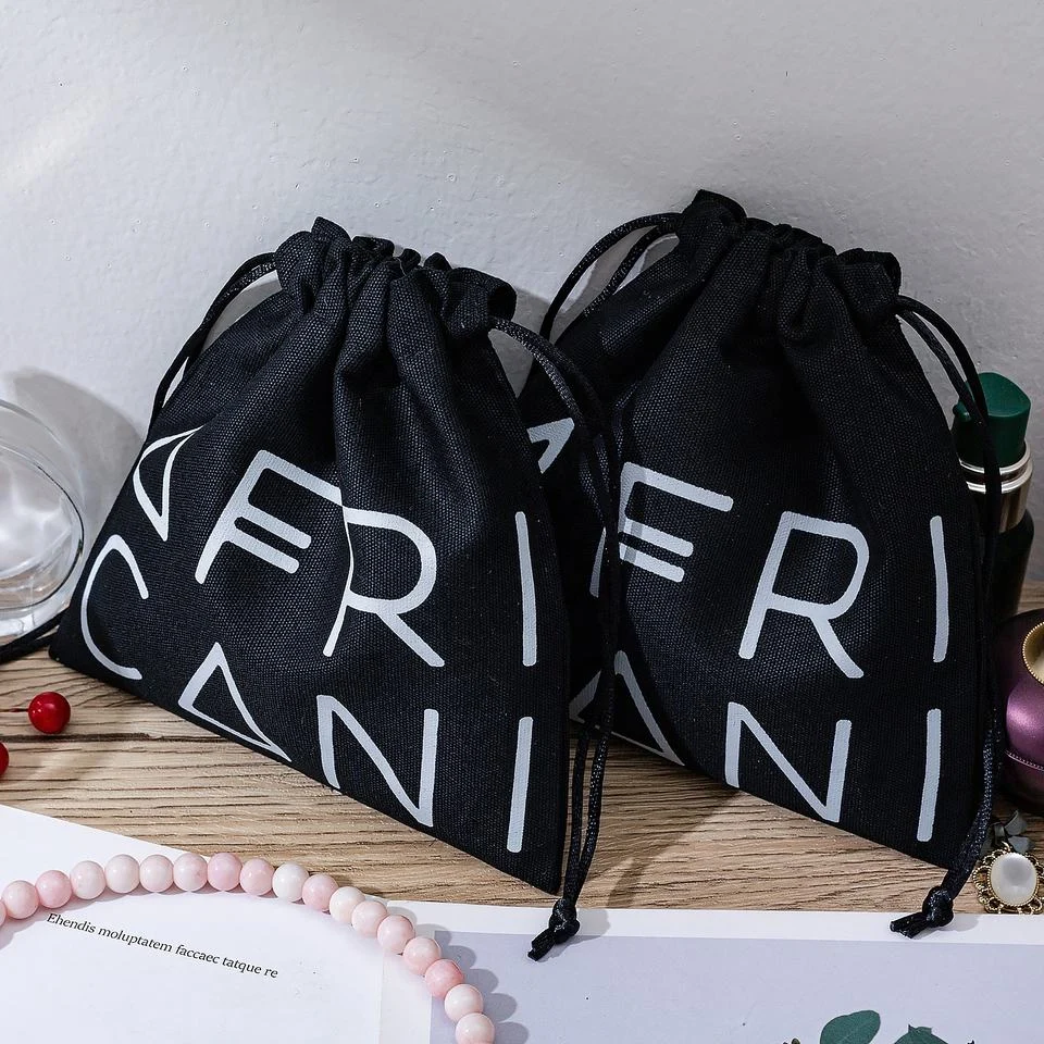 Fabric Drawstring Pouch — image 2