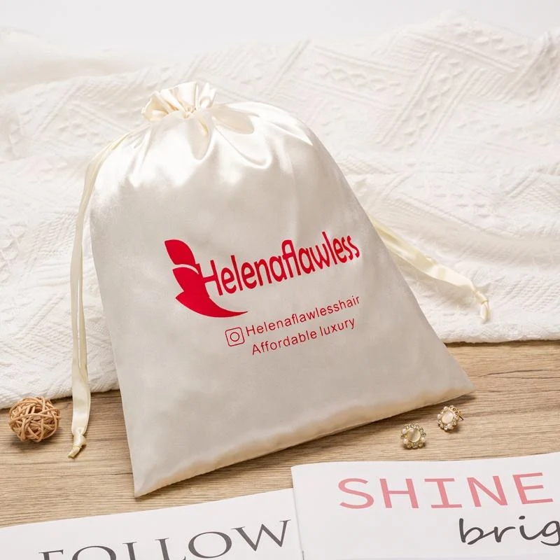 Satin Drawstring Pouch — image 2