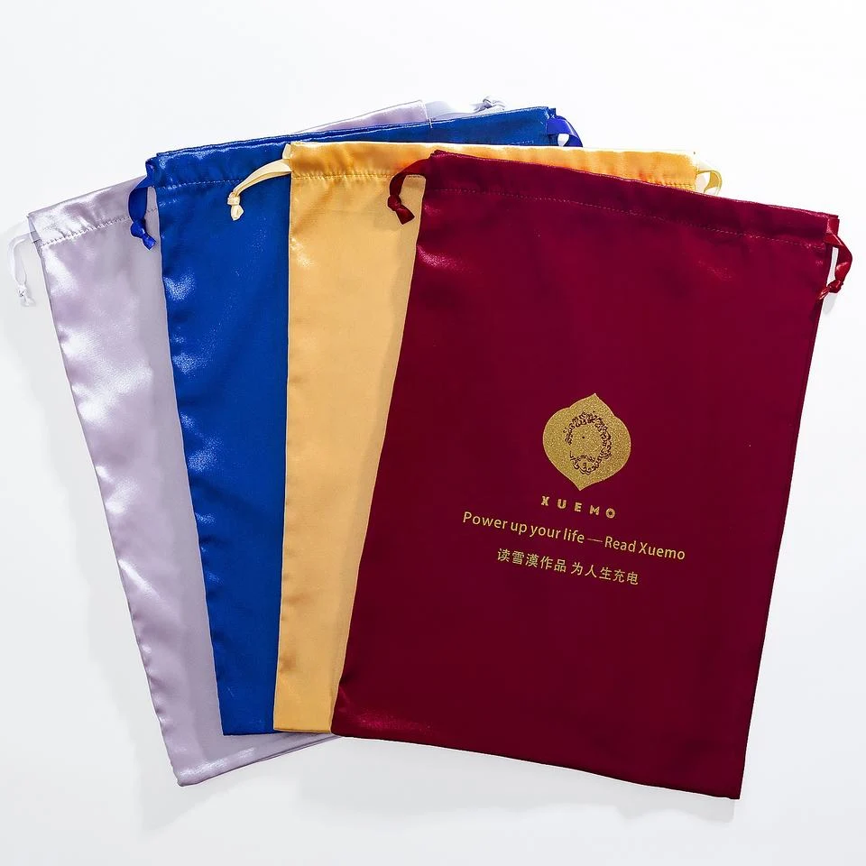 Satin Drawstring Pouch — image 3