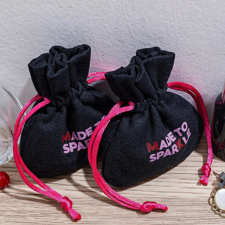 Velvet Drawstring Pouch — image 2
