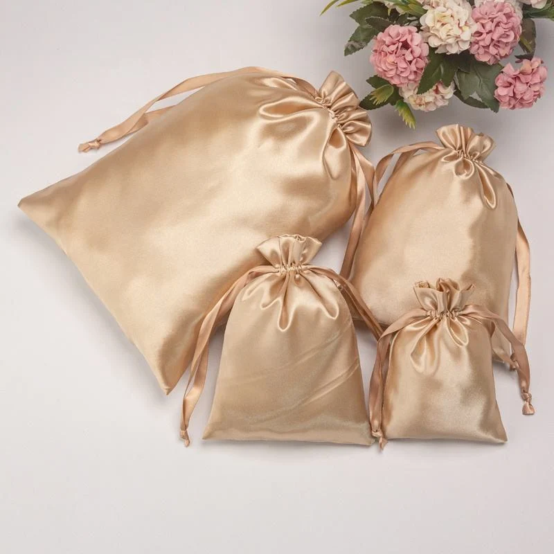 Satin Drawstring Pouch — image 2