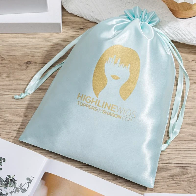Satin Drawstring Pouch — image 3