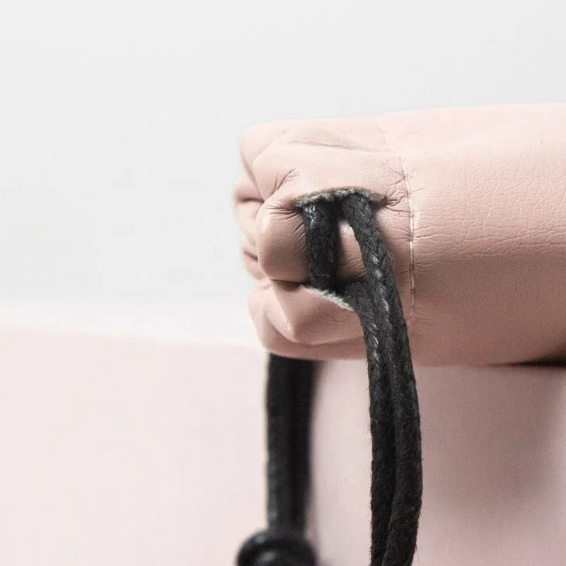 Leather-Look Drawstring Pouch — image 5