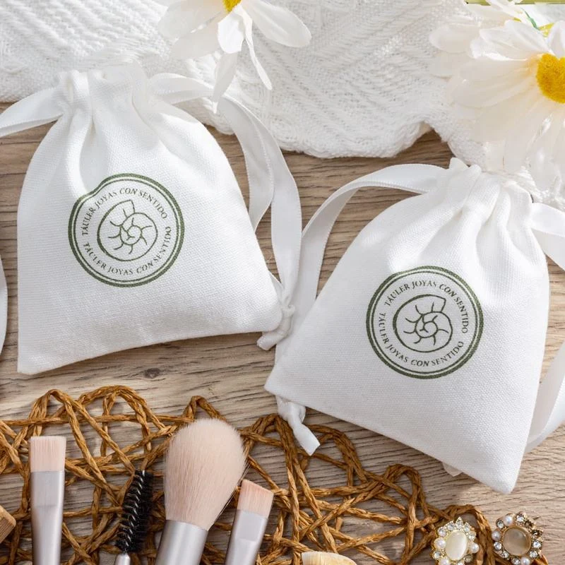 Cotton Drawstring Pouch — image 3