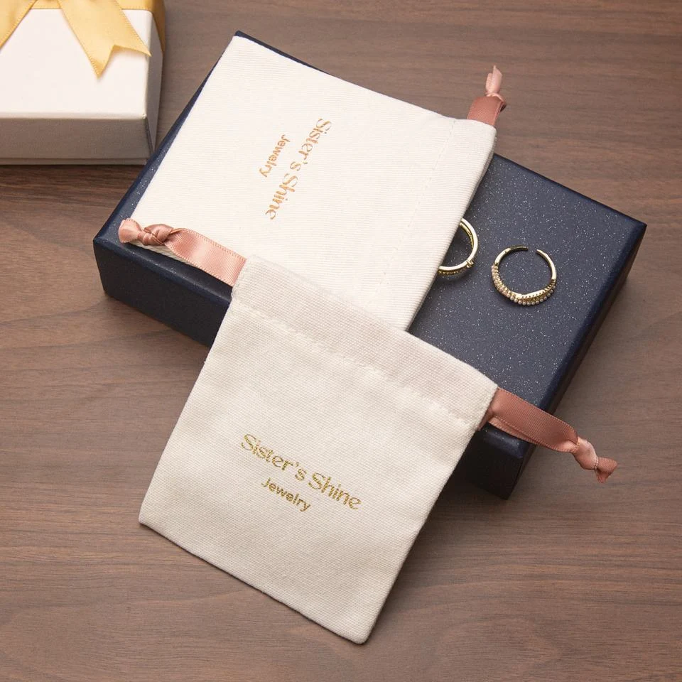 Cotton Drawstring Pouch — image 3