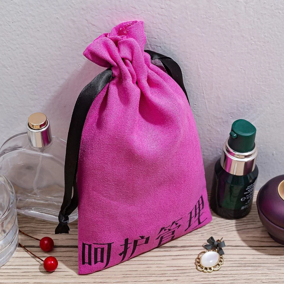 Microfiber Drawstring Pouch — image 2