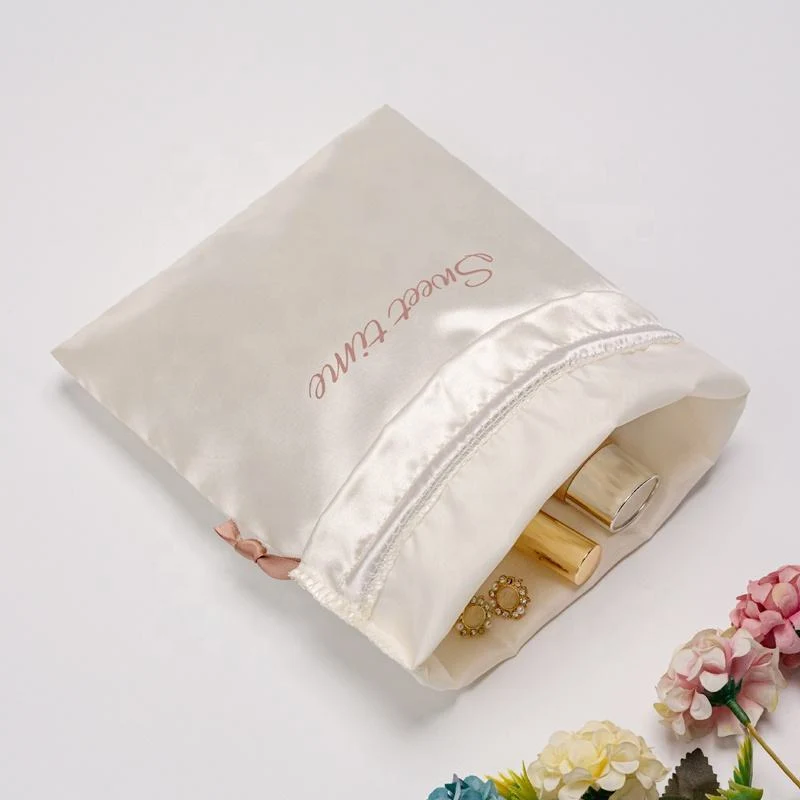 Satin Drawstring Pouch — image 3