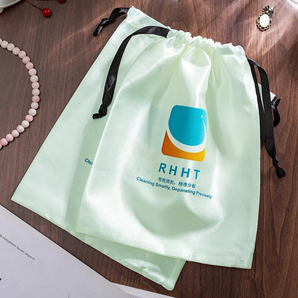 Satin Drawstring Pouch — image 3