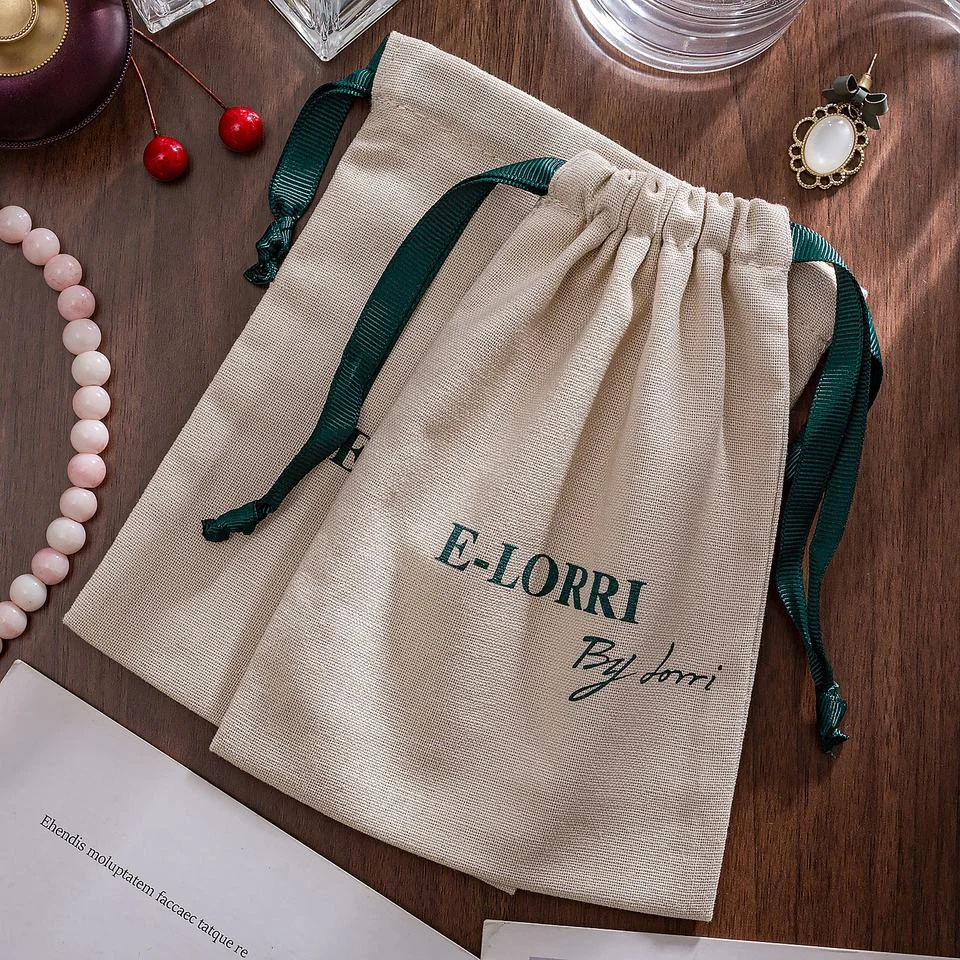 Cotton Drawstring Pouch — image 3