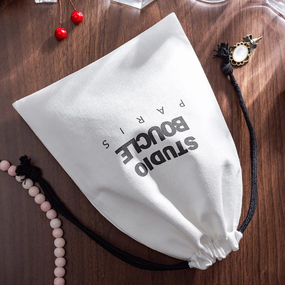 Cotton Drawstring Pouch — image 3