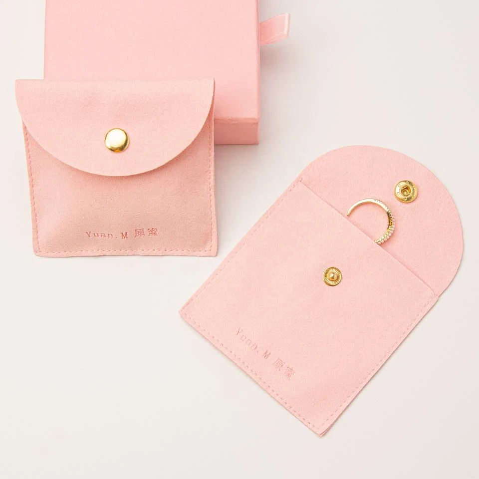 Pink Microfiber Envelope Pouch — image 4