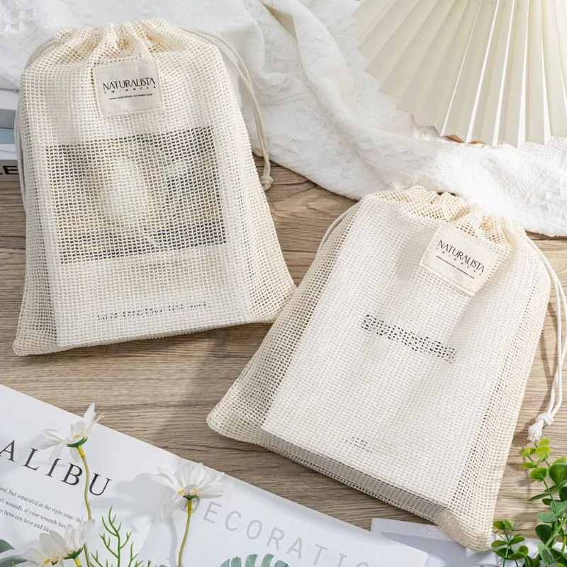 Mesh Drawstring Pouch — image 3