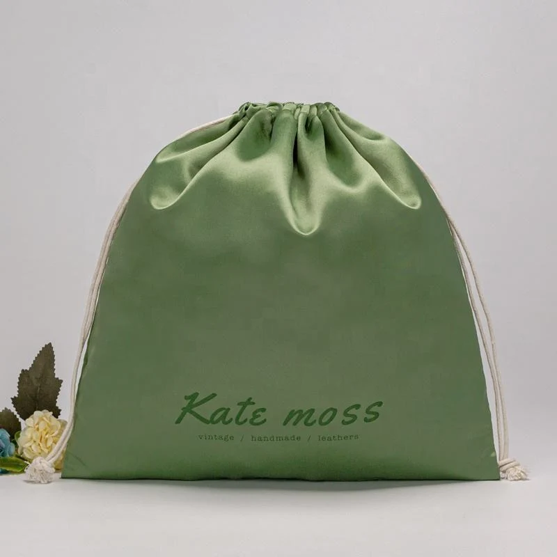 Satin Drawstring Pouch — image 2
