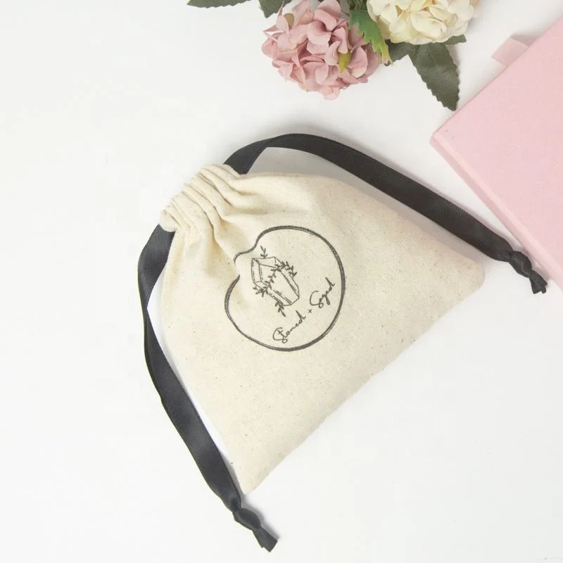 Cotton Drawstring Pouch — image 3
