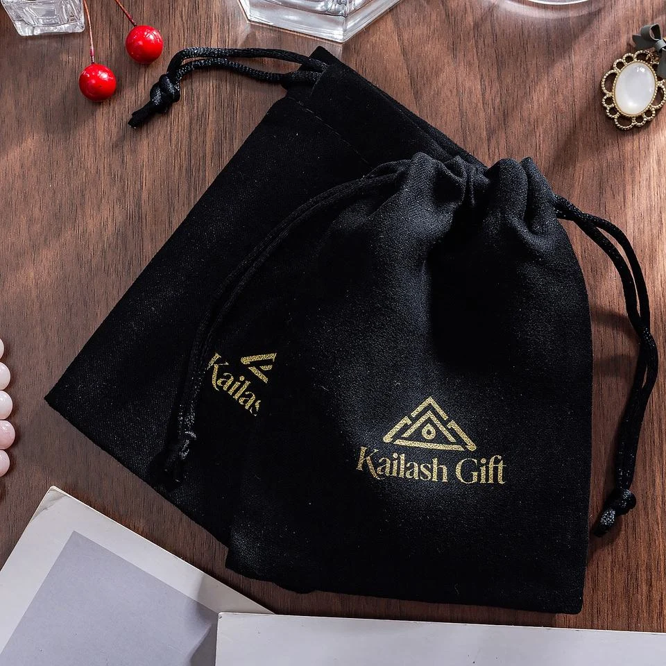 Velvet Drawstring Pouch — image 3