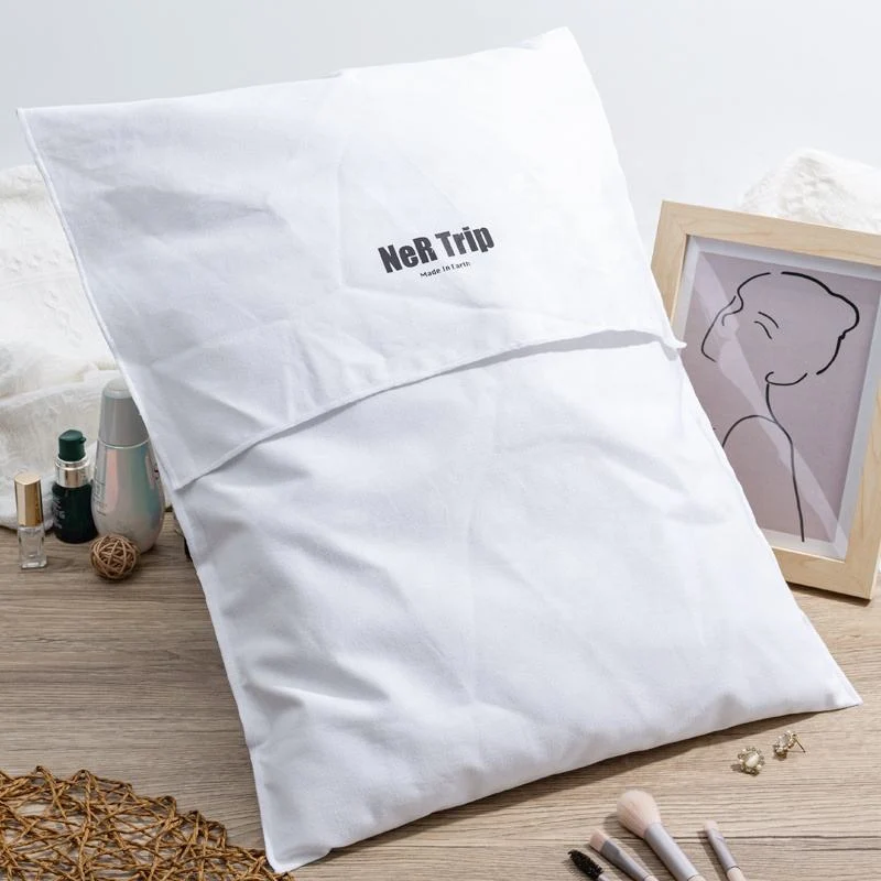 White Fabric Envelope Pouch — image 2