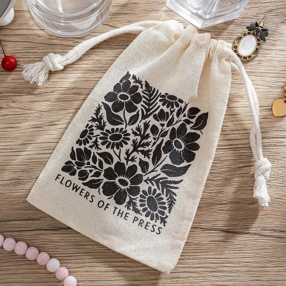 Cotton Drawstring Pouch — image 2