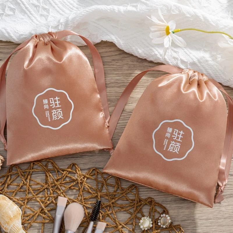 Satin Drawstring Pouch — image 3