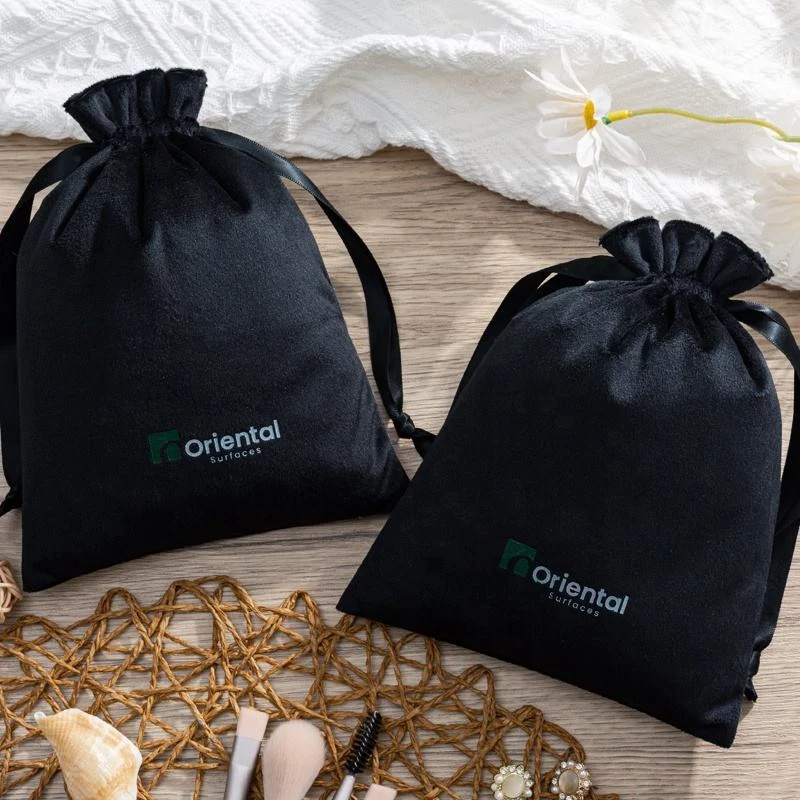 Velvet Drawstring Pouch — image 3