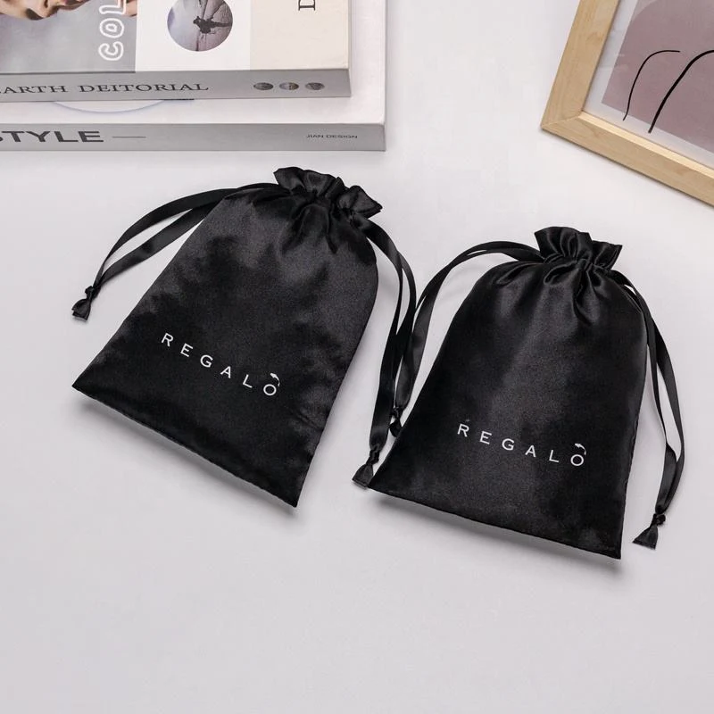 Satin Drawstring Pouch — image 3