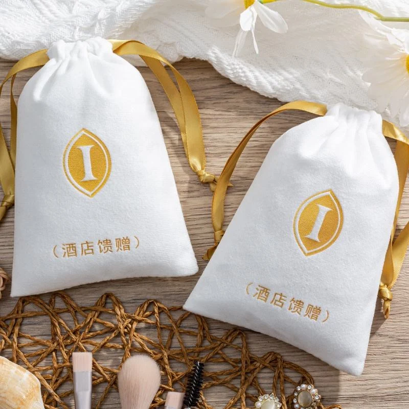 Velvet Drawstring Pouch — image 3