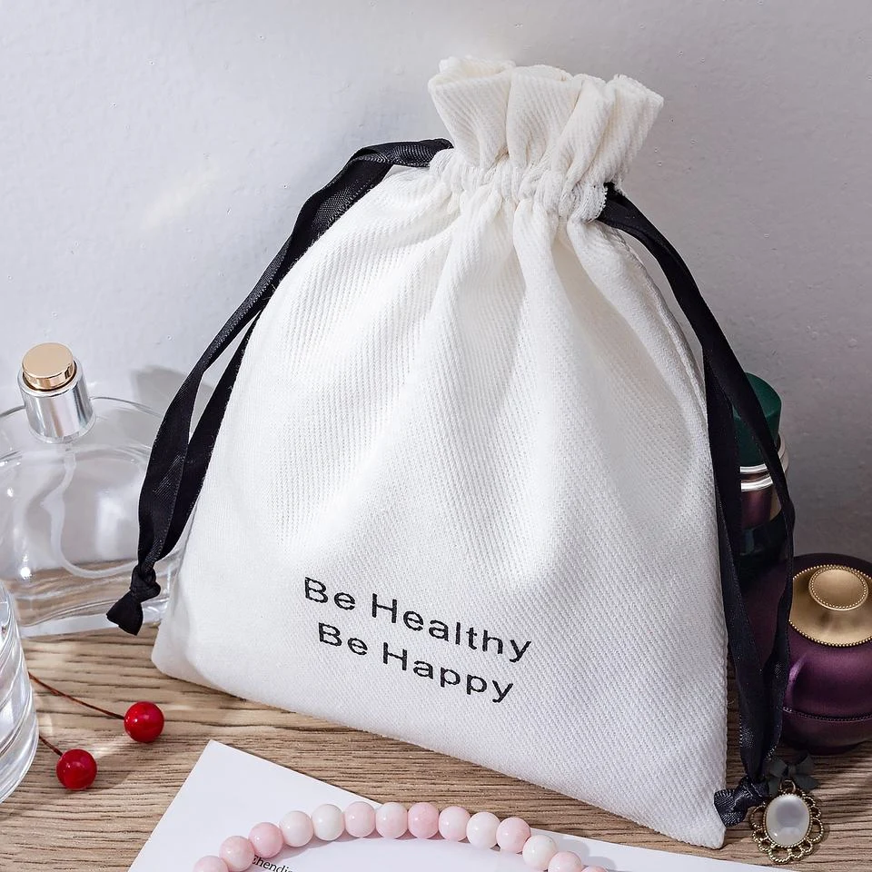 Cotton Drawstring Pouch — image 2