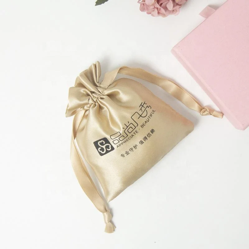 Satin Drawstring Pouch — image 3