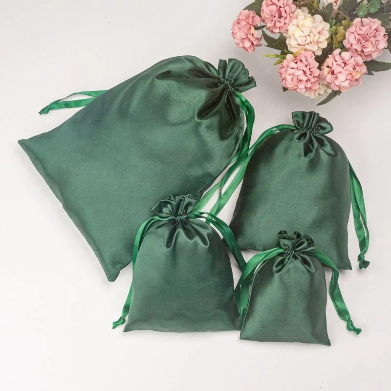Satin Drawstring Pouch — image 2