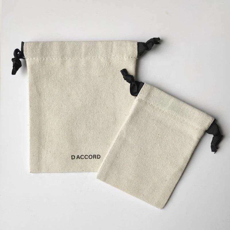 Cotton Drawstring Pouch — image 3