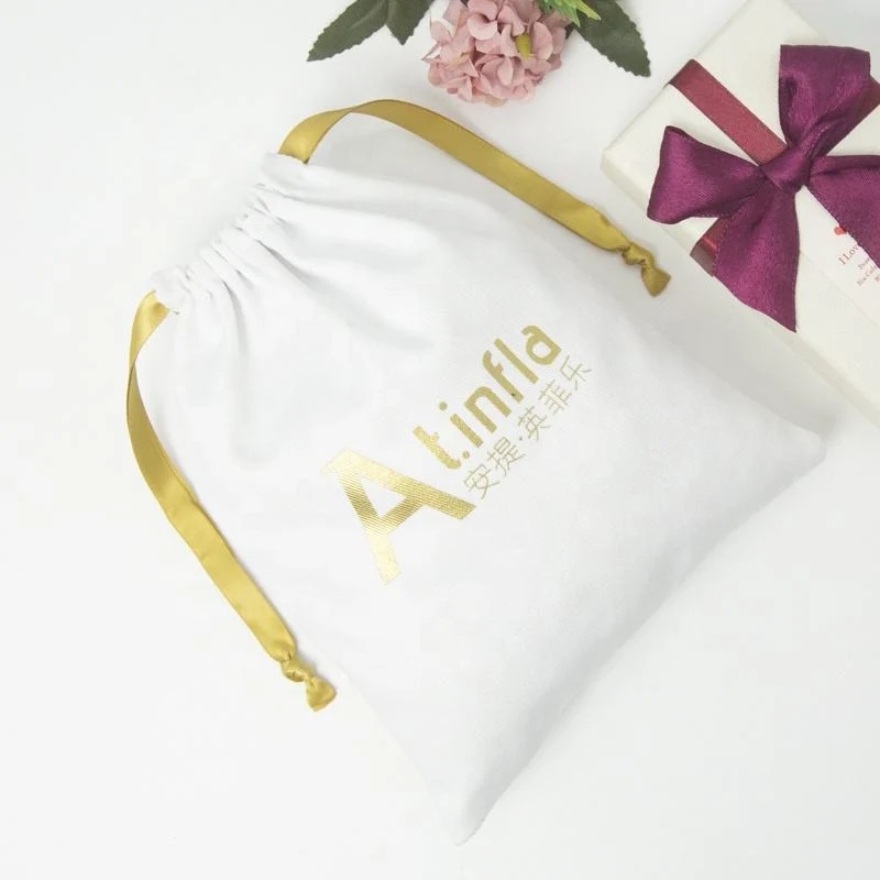 Cotton Drawstring Pouch — image 3